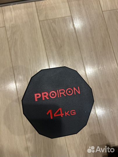 Гантель 14кг ProIron