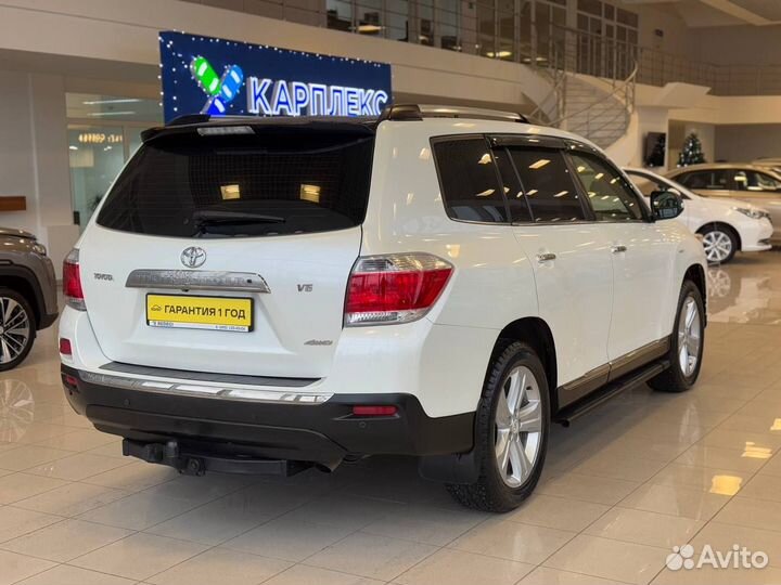 Toyota Highlander 3.5 AT, 2012, 204 192 км