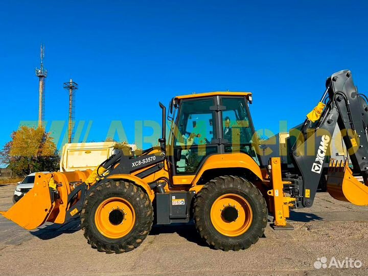 Экскаватор-погрузчик XCMG XC8-S3570, 2023