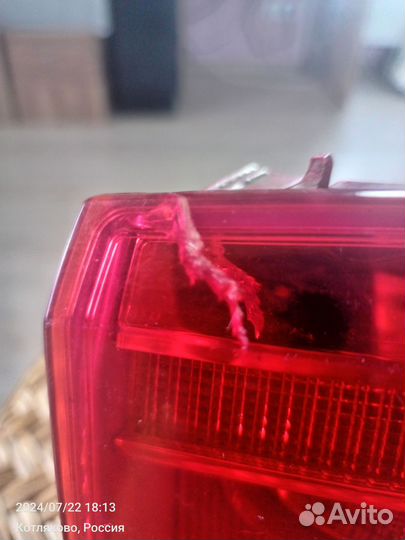 Фонарь задний на volkswagen touran