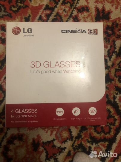 3d очки lg
