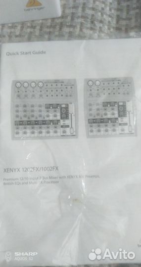 Микшерный пульт behringer 1002 FX