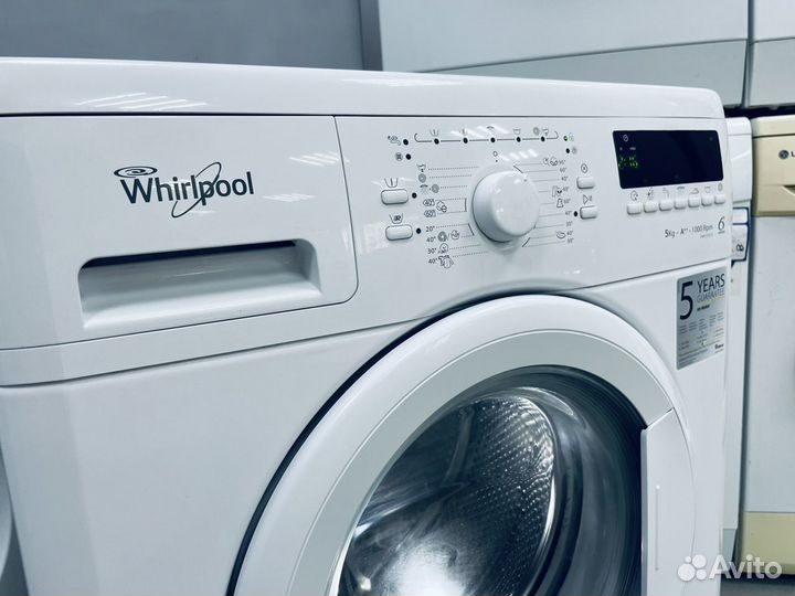 Whirlpool. 5кг. 1000об. Гарантия. Доставка