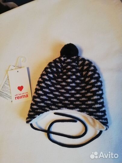 Зимняя шапка Reima для новорожденных 34-36 р