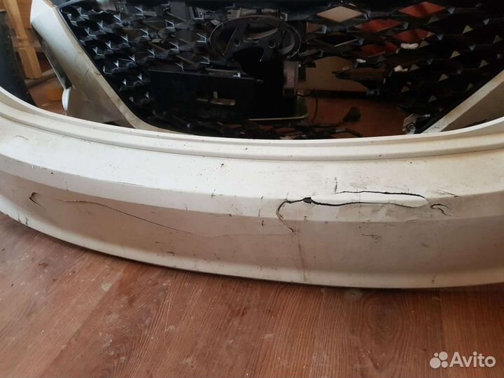 Бампер хендай солярис 2021г,остался задний