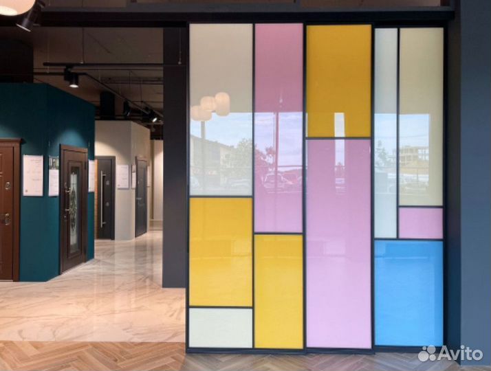 Межкомнатные перегородки из стекла