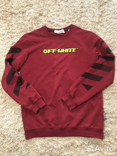 Свитшот off white 2019