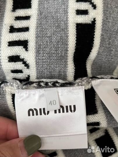 Miu miu кардиган новый оригинал