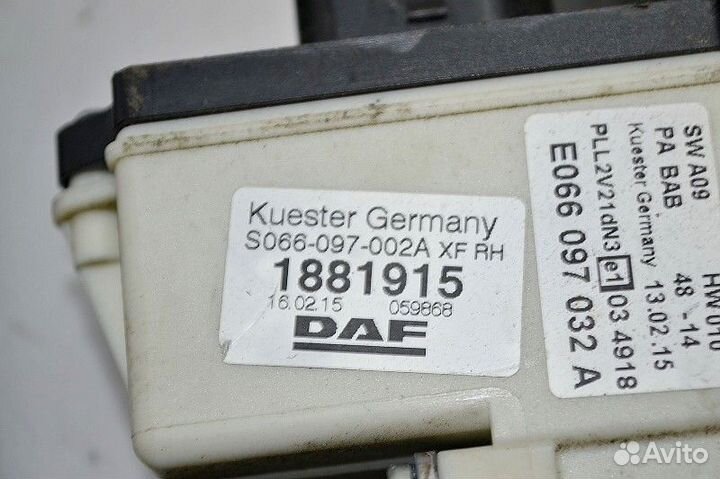 Стеклоподъёмник комплектный, правый DAF XF106 (01