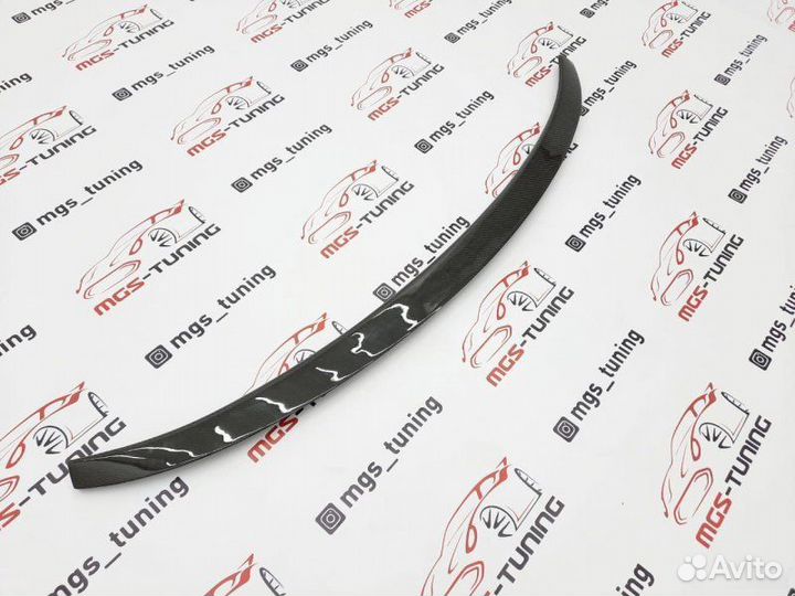 Спойлер на BMW X4 series F26 M-Perfomance Карбон