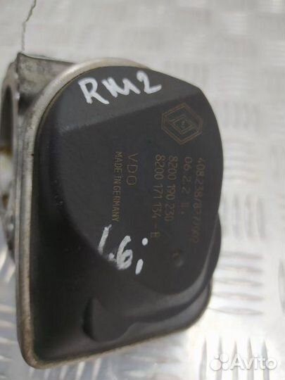 Заслонка дроссельная, Renault Megane II (2002-2008