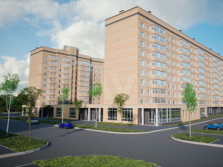 3-к. квартира, 82,4 м², 3/10 эт.