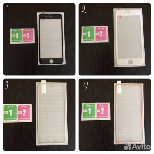 Стекла на айфон 5/5s/se, 6/6S/7/8 и 6/7/8- plus
