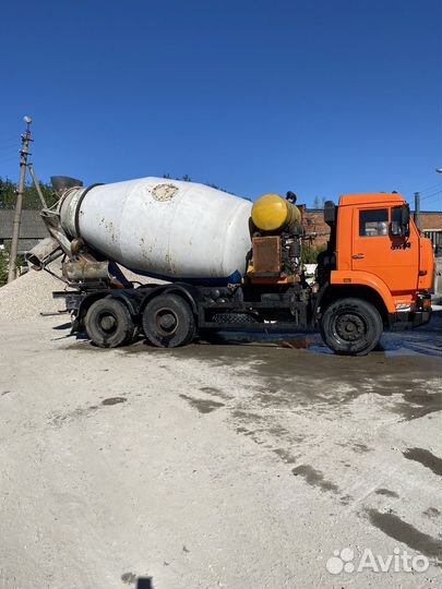 Автобетоносмеситель КАМАЗ 6520, 2006