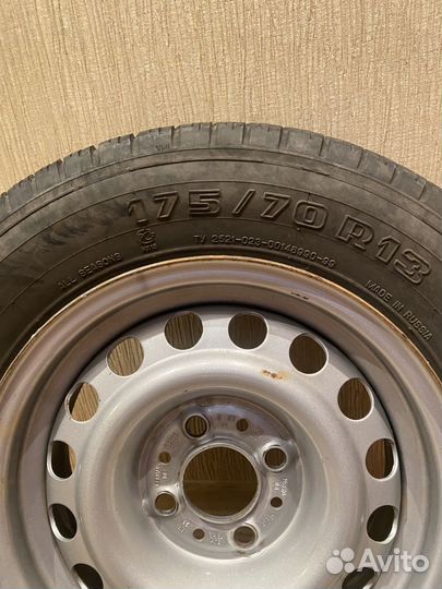 175/70 R13 Кама-205 с диском Mefro
