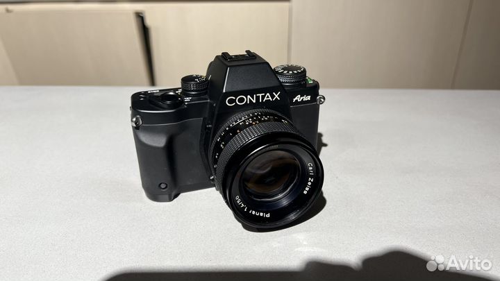 Новая Contax Aria + Zeiss Planar 50/1,4