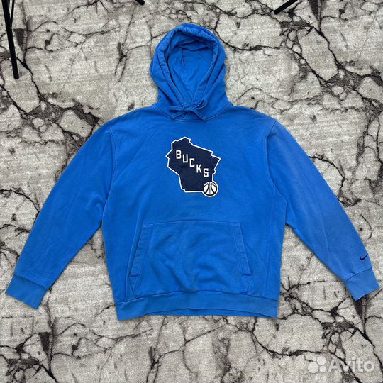 Оригинальное худи Nike NBA Bucks City