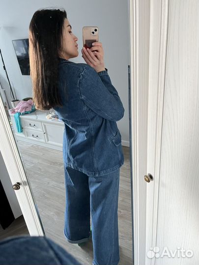 Костюм sisley сисли джинсовый М 44 46