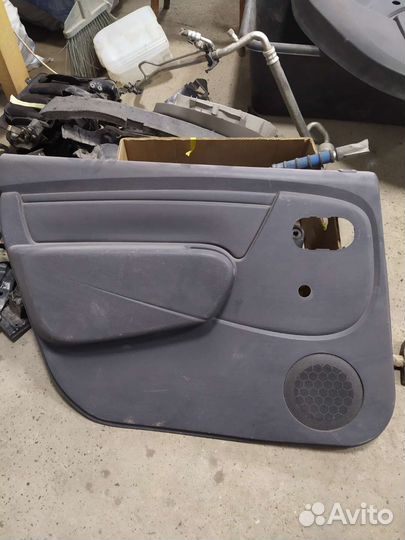 Обшивка двери задняя левая LADA largus