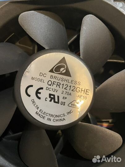 Кулер для асика, вентилятор