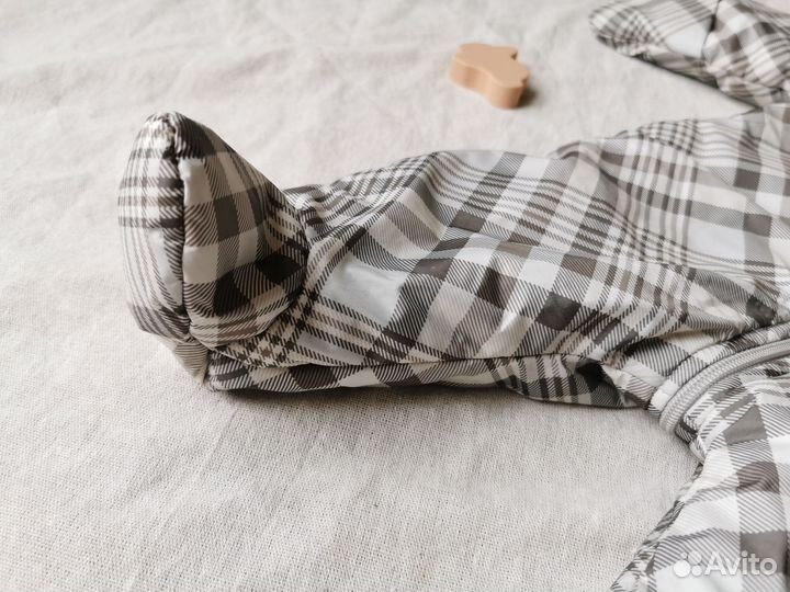 Комбинезон демисезонный 68 Ramelka гномик серый