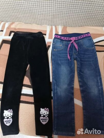 Джинсы и лосины