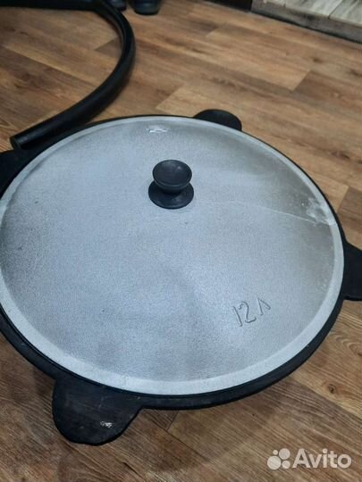 Казан чугунный Узбекский 12 литров