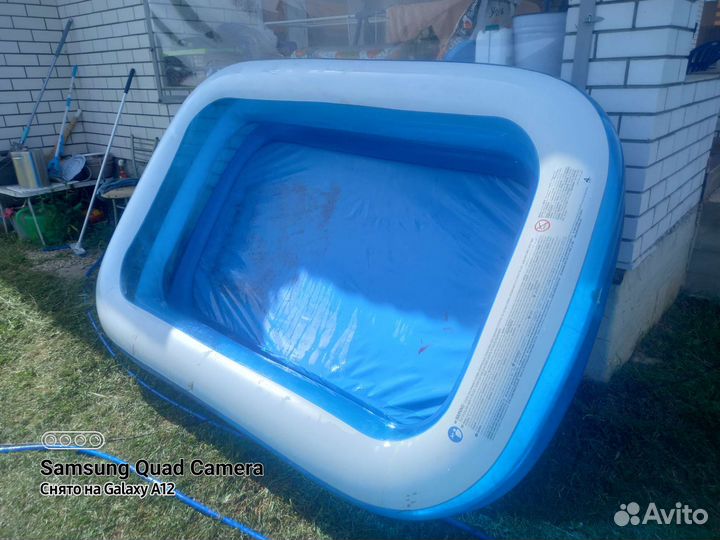 Надувной бассейн бу