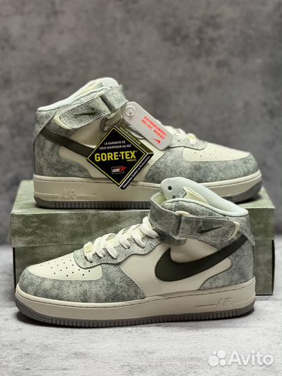 Кроссовки Nike Air Force 1 High зимние (Арт.37333)