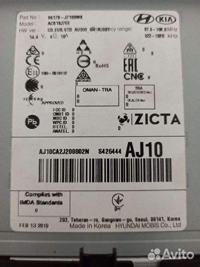 Шгу KIA Ceed