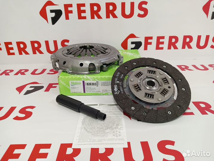 Новое Сцепление Valeo Ларгус, Логан