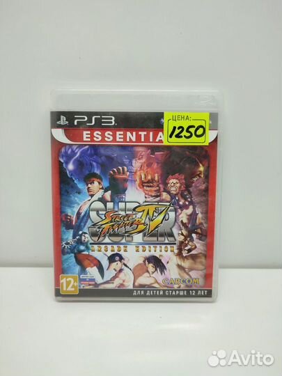 Диск Street fighter 4 arcade edition для PS3