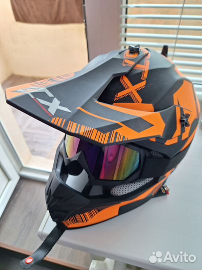 Мотошлем кроссовый размер м