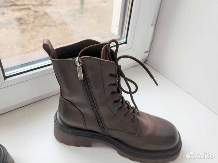 Ботинки женские зимние 40 размер кожа натуральная