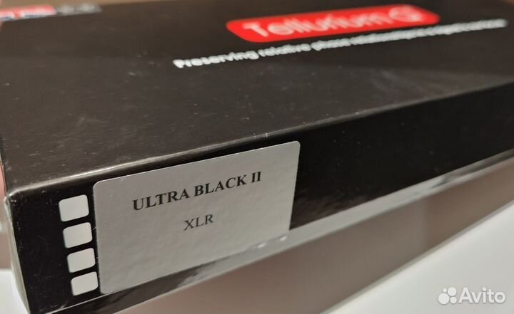 Межблочный кабель Tellurium Q XLR Ultra Black II