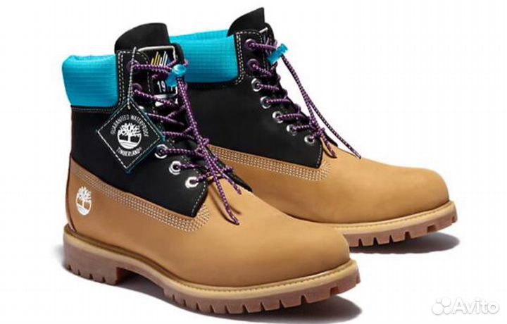 Timberland 6 Inch Premium Waterproof Boot 'Wheat Blue' (43,5)