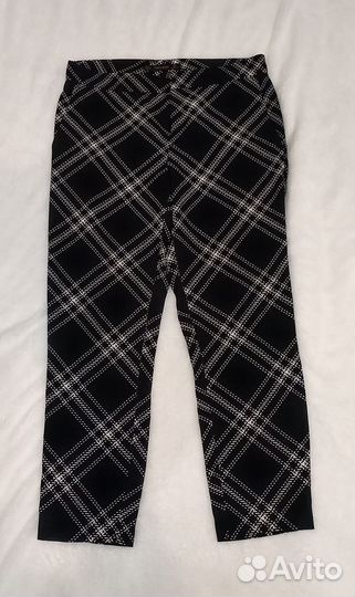 Клетчатые брюки Zara