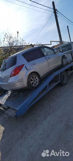 Разбор nissan tiida c11