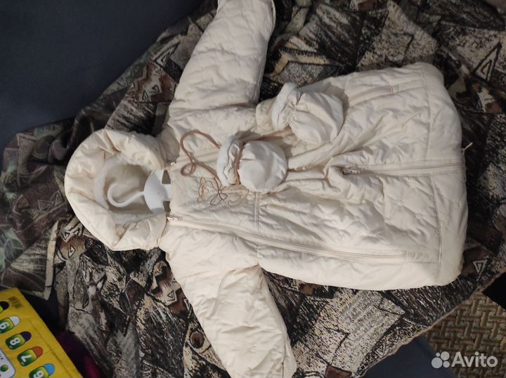 Зимний комбинезон трансформер 74-80