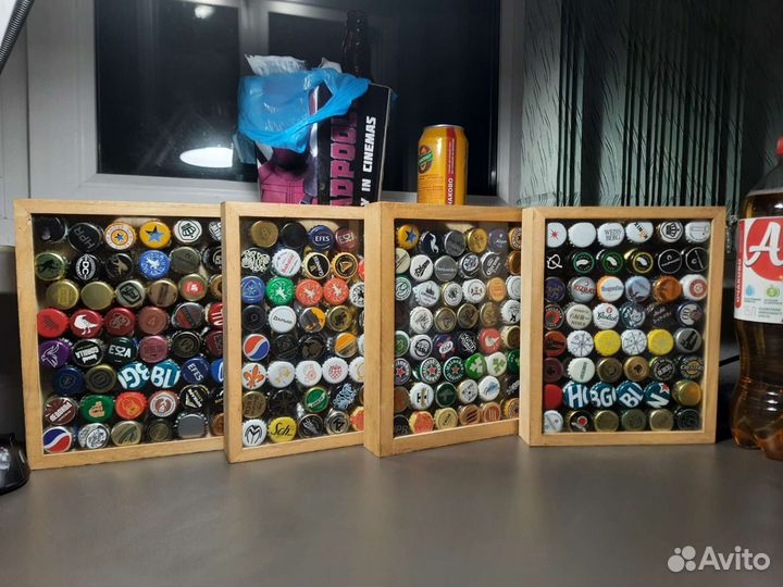 Коллекция пивных пробок