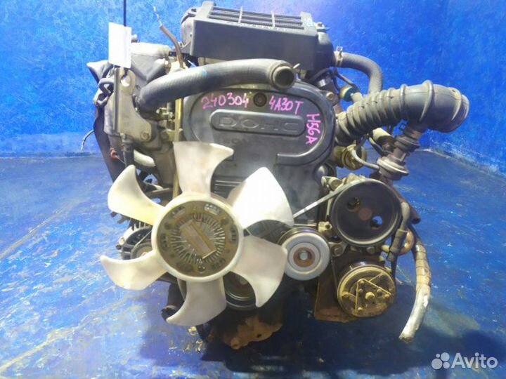 Двигатель Mitsubishi Pajero Mini H56A 4A30T 1995