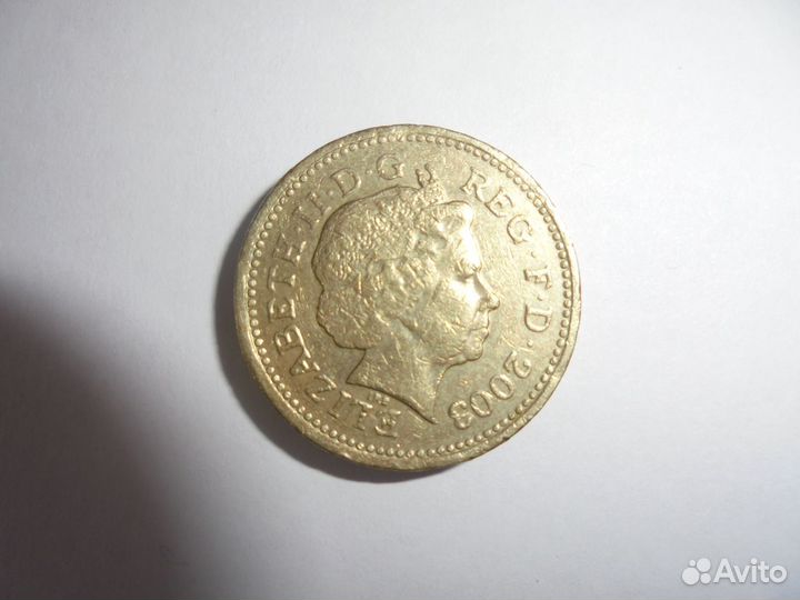 Один фунт Великобритании 1984+1985+2003+2005