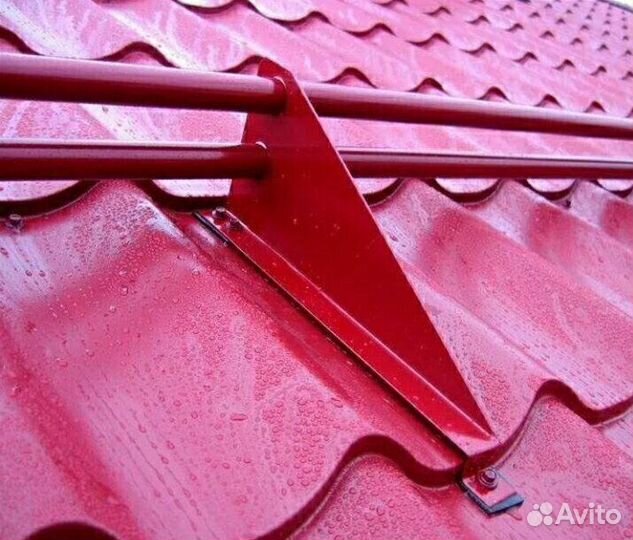 Снегозадержатели с монтажом