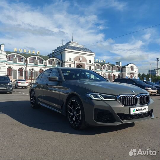 BMW 5 серия 2.0 AT, 2021, 98 540 км