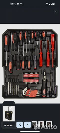 Набор инструментов Swiss Tools ST-1069, 187 предм