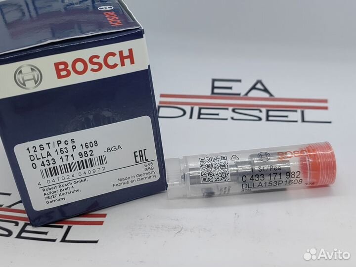 Распылитель 0 433 171 982 (dlla 153P1608)