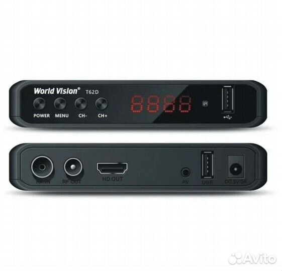 Цифровой тв тюнер / цифровой тв приёмник