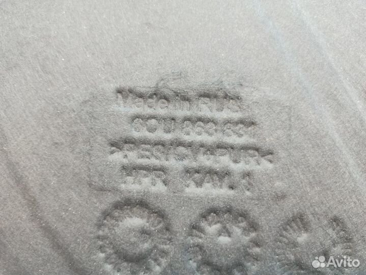 Шумоизоляция капота Volkswagen Polo 6 60U863831. Д