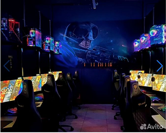 Компьютерный клуб с большой сетью и высокой прибыл