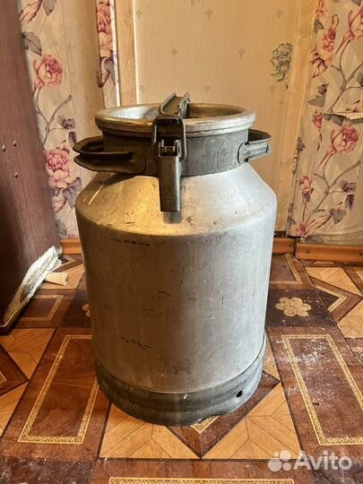 Фляги бидоны алюминиевые 40л